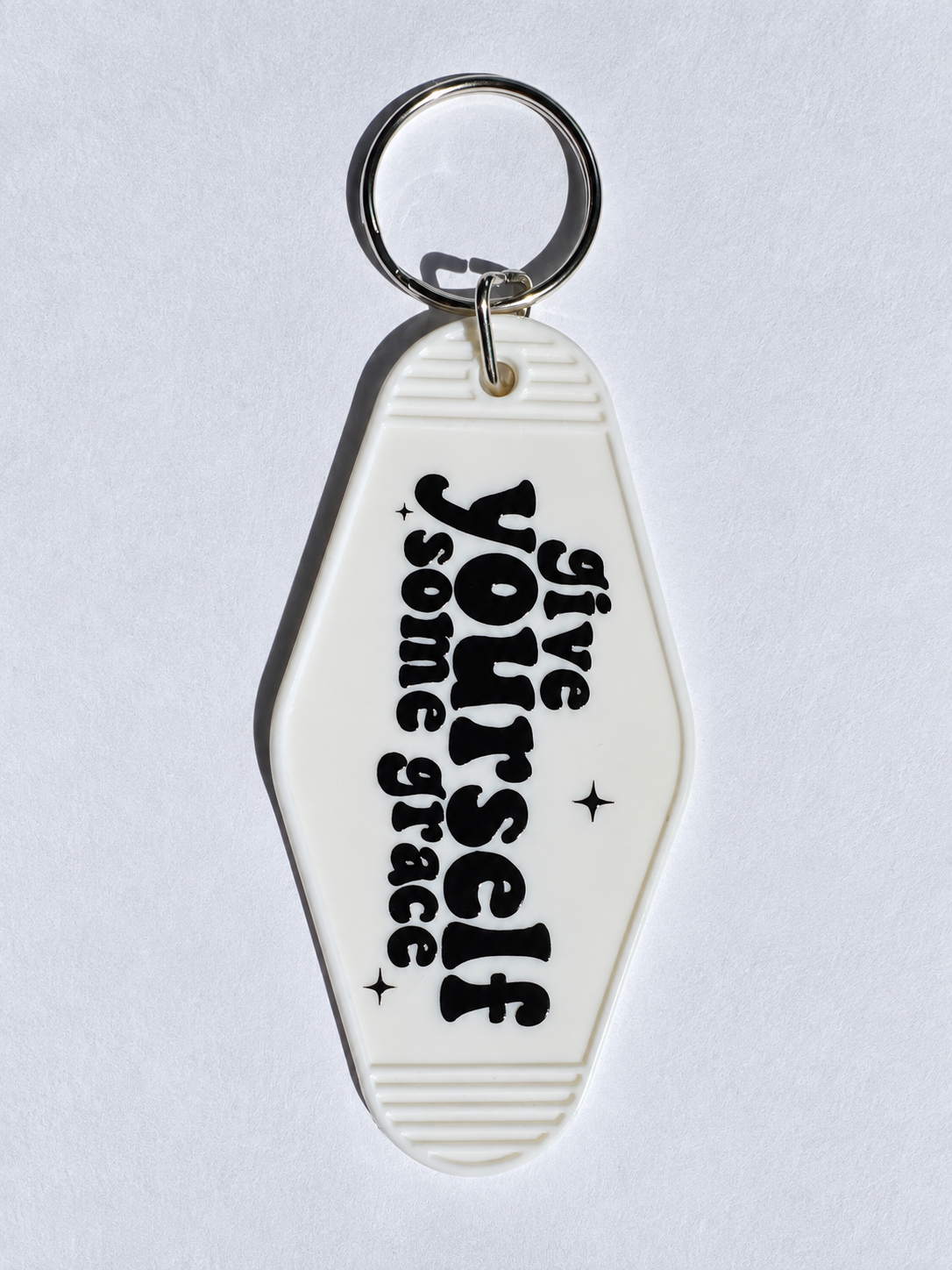 Give Yourself Some Grace Motel Keychain