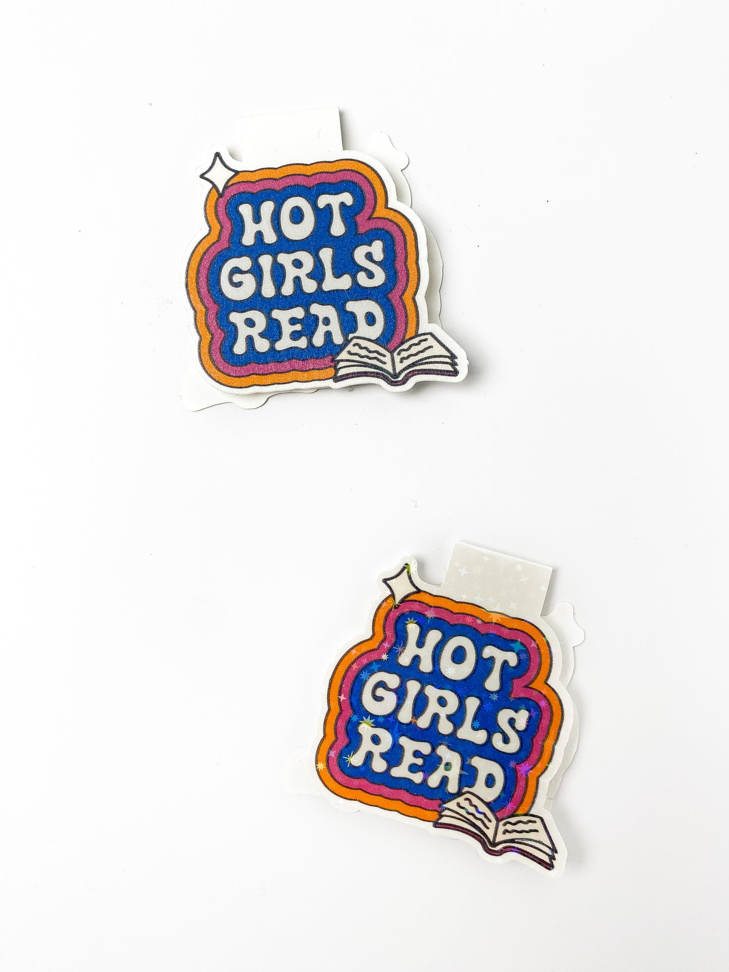 "Hot Girls Read" Magnetic Bookmark