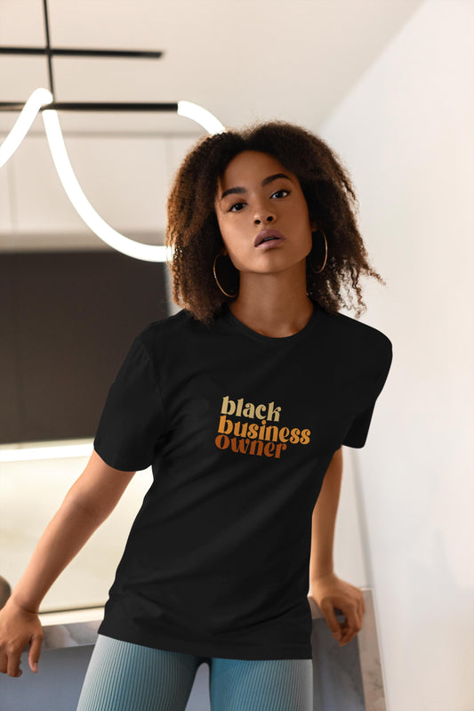 Black Business Owner T-Shirt Special Fall Edition