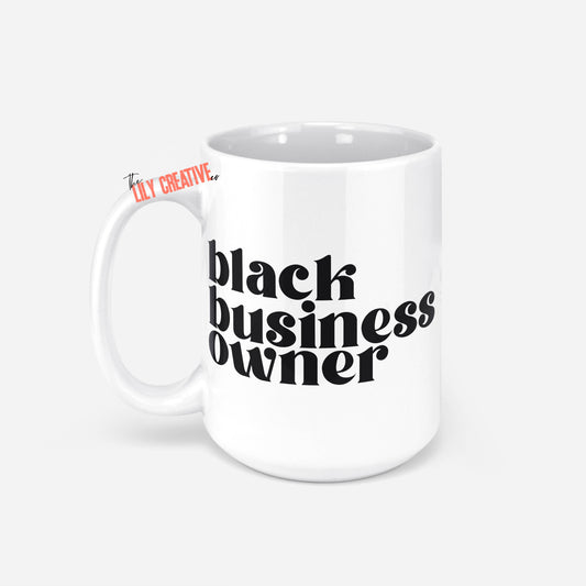 Black Business Owner Mug